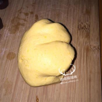 万圣节-糯米南瓜饼—无需烤箱也能做的做法图解3