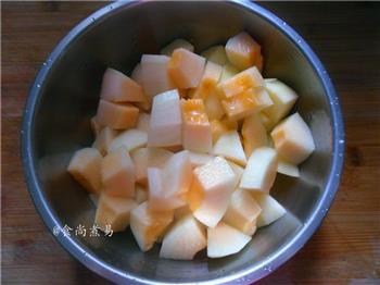 香瓜苹果汁的做法步骤4