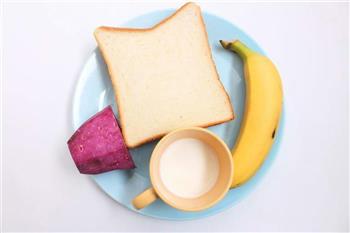 紫薯吐司卷 宝宝健康食谱的做法步骤1