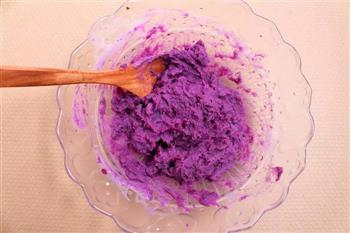 紫薯吐司卷 宝宝健康食谱的做法步骤4