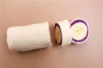 紫薯吐司卷 宝宝健康食谱的做法步骤9