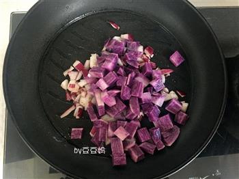 儿童紫土豆糊的做法步骤4