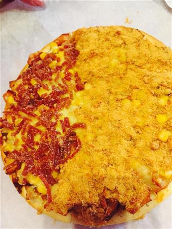 两拼披萨的做法图解5