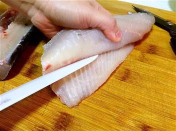 低油版鲜椒水煮鱼的做法步骤5