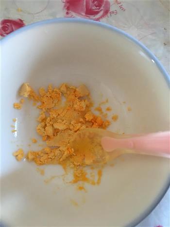 香梨菠菜蛋黄米粉的做法步骤5