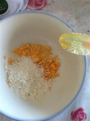 香梨菠菜蛋黄米粉的做法图解6