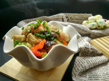 香菇土豆炖鸡块的做法步骤7