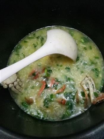 电饭煲螃蟹粥的做法步骤4