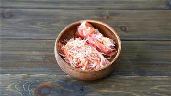 日式蟹肉炒面的做法步骤3