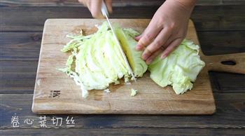 日式蟹肉炒面的做法步骤5