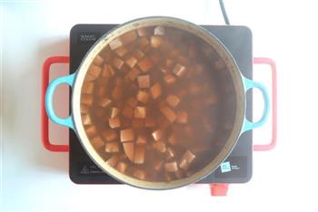 红豆芋头糖水的做法步骤5