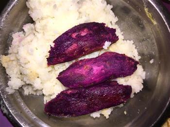黛黛自制紫薯寿司便当的做法步骤1