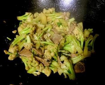 干锅有机花菜的做法步骤9