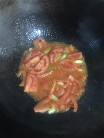 西红柿白菜豆腐汤的做法图解5
