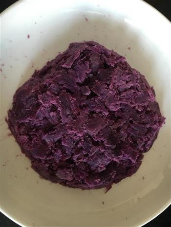 燕麦紫薯酸奶杯的做法步骤1