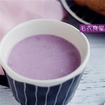 紫薯燕麦牛奶粥的做法图解4