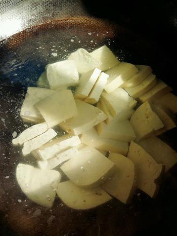 不用油炸的葱烧豆腐块的做法步骤4