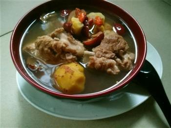 黄芪红枣枸杞排骨汤的做法步骤9