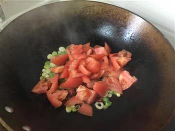 皮蛋西红柿疙瘩汤的做法图解5
