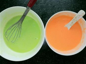 香浓玉米汁+彩色煎饼的做法步骤3