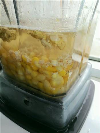 香浓玉米汁+彩色煎饼的做法步骤5
