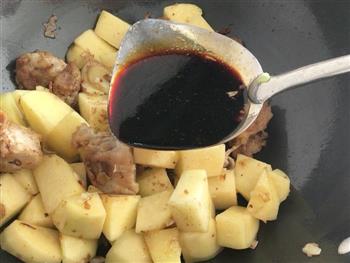 排骨炖土豆-20分钟快手硬菜的做法图解6