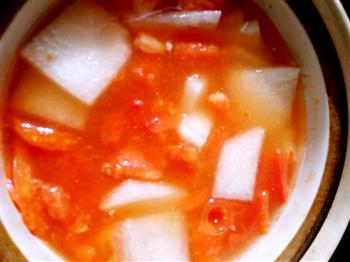 番茄海米冬瓜汤的做法步骤4