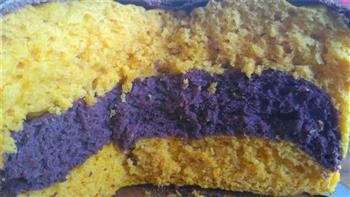 紫薯南瓜面包的做法步骤7