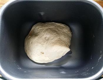 香葱肉松面包卷的做法步骤2