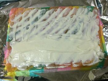 彩虹蛋糕卷的做法步骤20