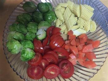 彩虹蔬菜沙拉的做法图解5