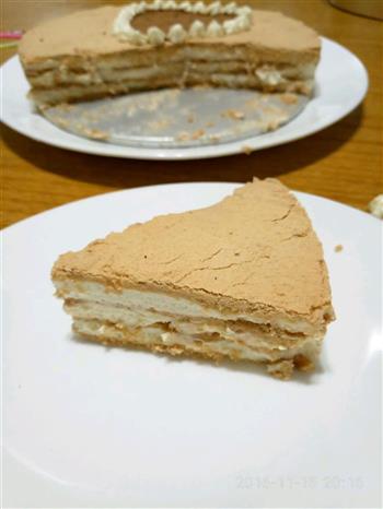 木糠蛋糕 八寸的做法步骤12