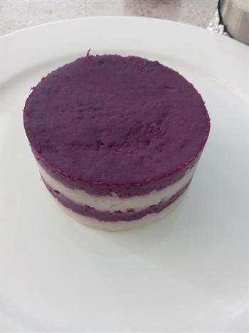 紫薯山药糕的做法图解5