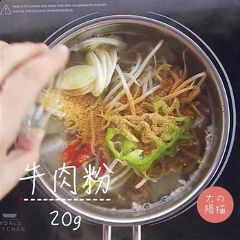 韩式辣牛肉汤的做法步骤3