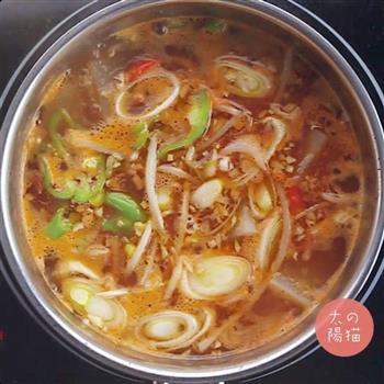 韩式辣牛肉汤的做法步骤4