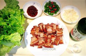 快手上菜-韩式烤五花肉的做法步骤2
