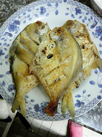 香煎鲳鱼的做法步骤6