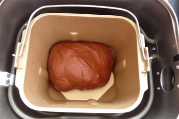 面包机版-巧克力面包的做法步骤5