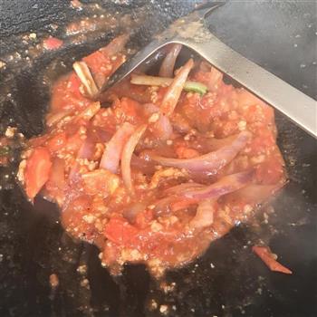 家常番茄肉酱意面的做法图解5