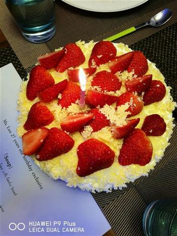 草莓雪域牛乳芝士蛋糕的做法步骤15