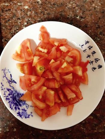 蕃茄鸡蛋粥的做法步骤1