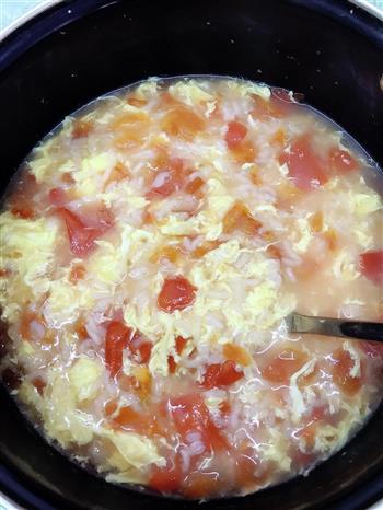 蕃茄鸡蛋粥的做法步骤5