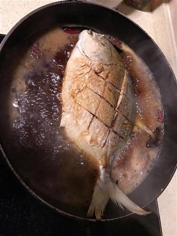红烧平鱼的做法步骤12