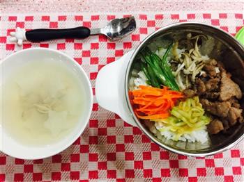 小鱼生餐主食篇①韩式拌饭的做法步骤5