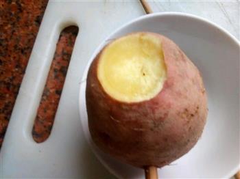 微波炉烤红薯的做法步骤9