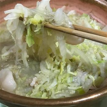 铜锅酸菜白肉的做法步骤9
