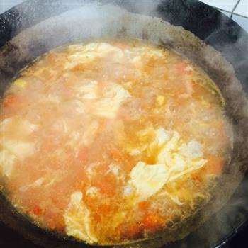 西红柿鸡蛋疙瘩汤的做法步骤15