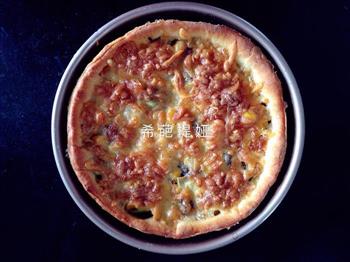 沙茶蔬菜披萨的做法图解9