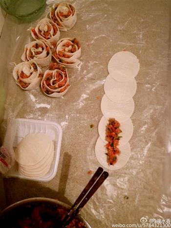 玫瑰饺子的做法步骤2
