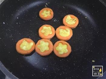香煎西葫芦胡萝卜软饼-小螃蟹的做法步骤14